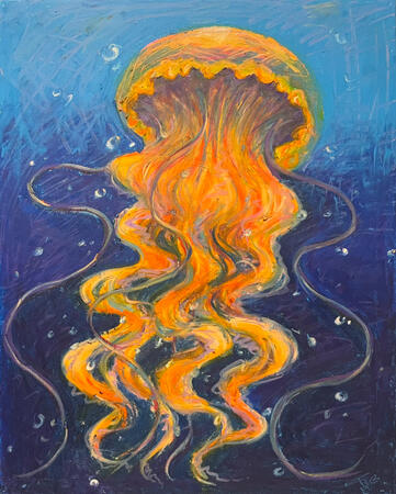 Artist Market Piece - 16x24 - 9th grade