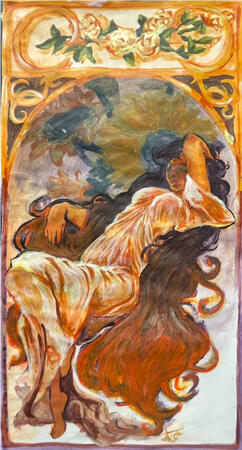 Artist Study - Mucha - 10th